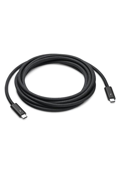 Apple Apple MW5H3ZM/A Thunderbolt 4 (USB-C) Pro data cable, 100 W, 3 m (Black)