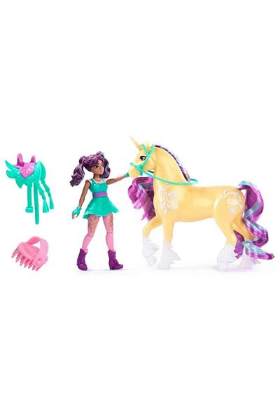 Unicorn Academy Unicorn Academy Playset - Unicorn Leaf and Ava Doll