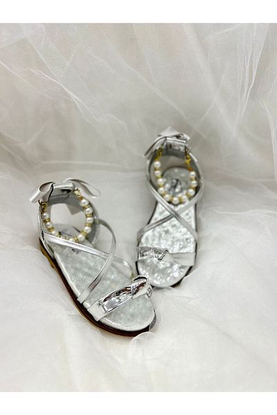 PARLAVERA Girl's Pearl Sandals