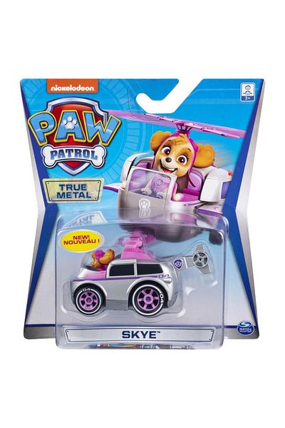 PAW PATROL Paw Patrol True Metal Figure Set with Vehicle - Skye
