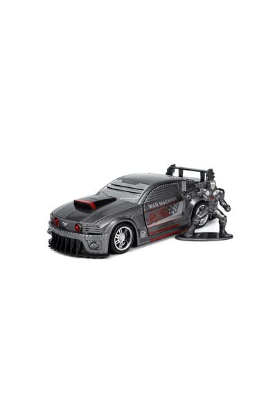 Jada Toys Jada Toys - Marvel diecast car, Ford Mustang 1:32 and War Machine figurine