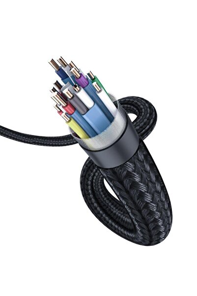 Baseus Καλώδιο Baseus Enjoyment Series CAKSX-D0G, HDMI - HDMI, 4k HD, 3 μέτρα, Μαύρο