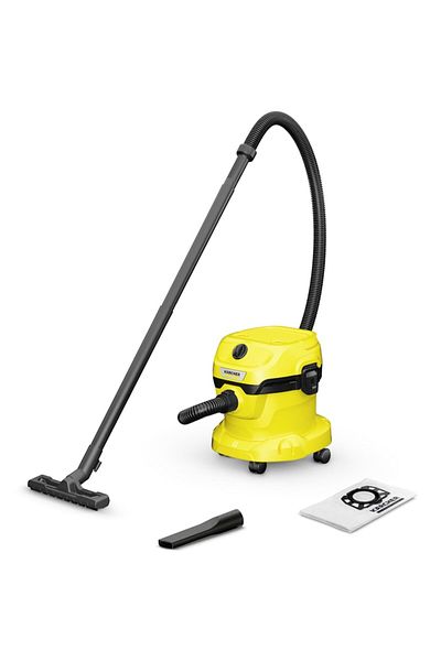 Karcher Wet-Dry Vacuum Cleaner Wd 2 V-12/4/18, Powerful and Versatile, Easy to Use