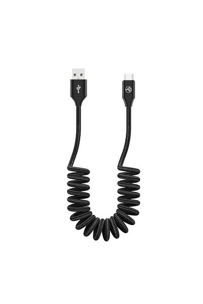 TELLUR Cablu Tellur incarcare-sincronizare, USB to Type-C, 3A, 1.8m, Negru