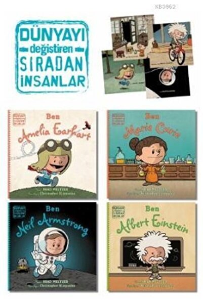 İndigo Kitap Dünyayı Değiştiren Sıradan İnsanlar (4 Kitap Takım)