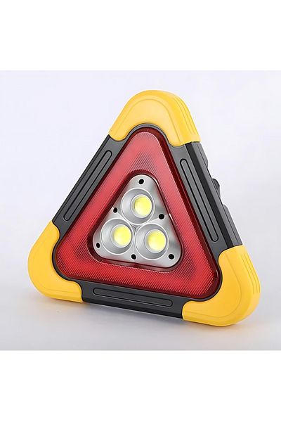 FİAPFO Flashlight with 3 COB APF® LEDs, 2 Magnets and Phone Charging Function