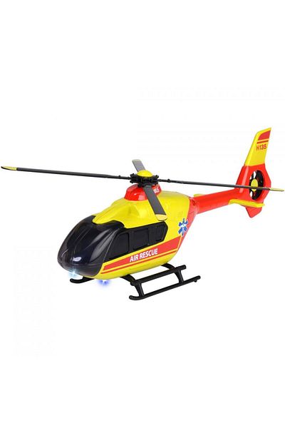 Majorette Majorette Rescue Helicopter - Airbus H135, with lights and sounds, 25.5 cm