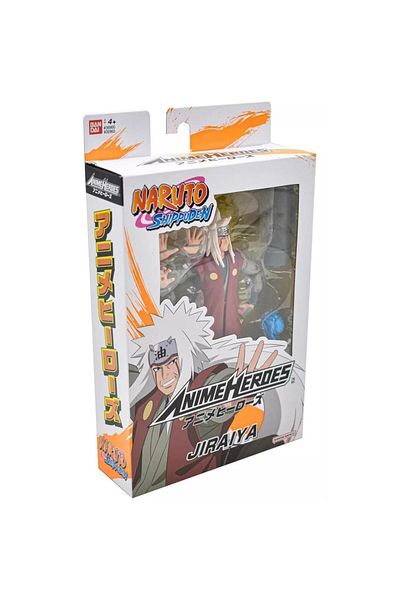 BANDAI Figurina Bandai Naruto Shippuden - Anime Heroes, Naruto Jiriya, 16.5 cm