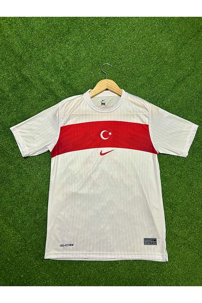 MONTENERO T.Ü.R.K.I.Y.E E.U.R.O 2024 Y.U.N.U.S A.K.G.U.N Home Jersey (White)