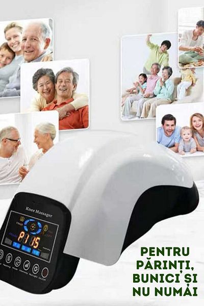 clickzu Clickzu knee/shoulder/elbow massager, heating, vibration, LED, 3 speeds, 4 modes