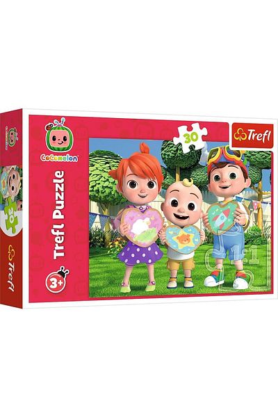 Trefl Trefl Cocomelon Puzzle, Let's Play Together, 30 Pieces