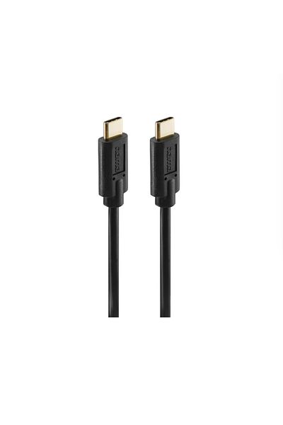 Hama Hama 86409 charging cable, USB Type-C - USB Type-C, 1.5 m (Black)