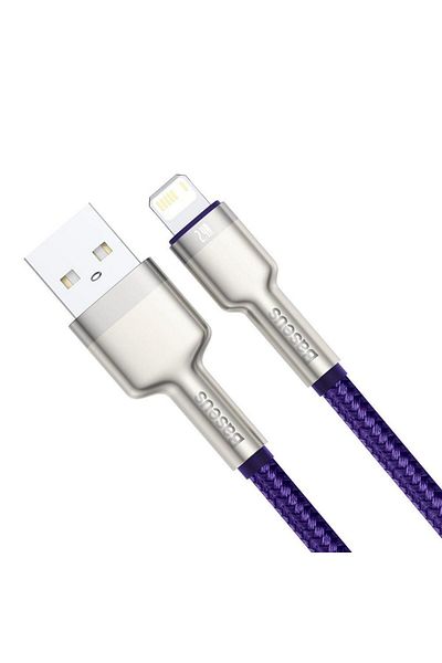 Baseus Data cable Baseus 6953156202269, USB - Lightning, 1 m, Purple