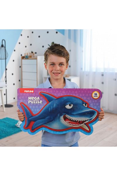 PUEDO TOYS Mega Puzzle, 15 pieces