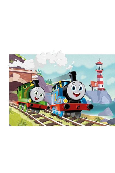 Trefl Maxi Trefl Thomas & Friends Puzzle, Tom and Percy on Lines, 24 pieces