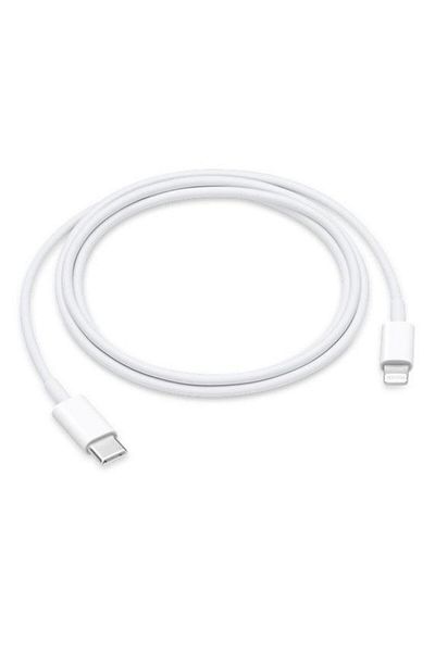 Apple Cablu de date Apple MM0A3ZM/A, USB-C - Lightning, 1m (Alb)