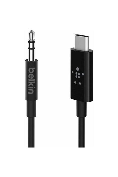 Belkin Belkin USB-C to 3.5mm Audio Jack Cable, 80 cm, black