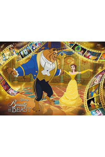 Trefl Trefl Premium Plus Puzzle - Disney Princess, Beauty and the Beast, 1000 pieces