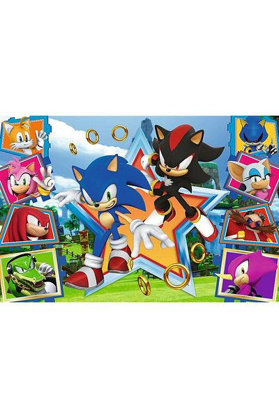 Trefl Trefl Puzzle 100 pieces - The Wonderful World of Sonic