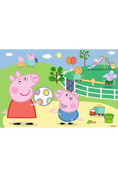 Trefl Trefl Peppa Pig Fun with Friends Puzzle, 60 pieces