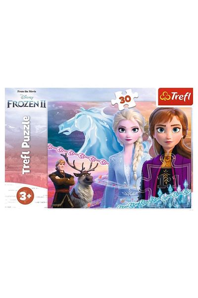 Trefl Puzzle Trefl Disney Frozen II The brave sisters, 30 pieces