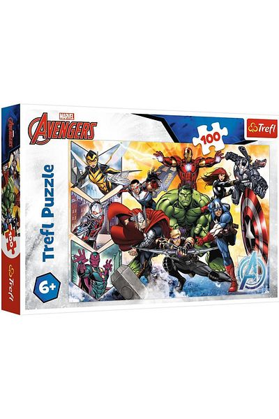 Trefl Trefl Marvel Avengers Puzzle: Avengers Power, 100 pieces