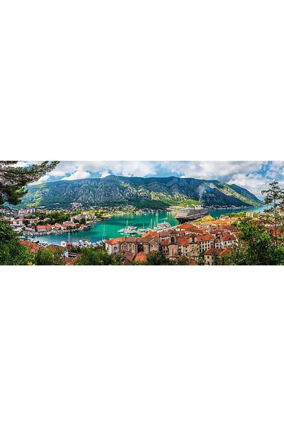 Trefl Trefl Puzzle Panorama of the city of Kotor Montenegro, 500 pieces