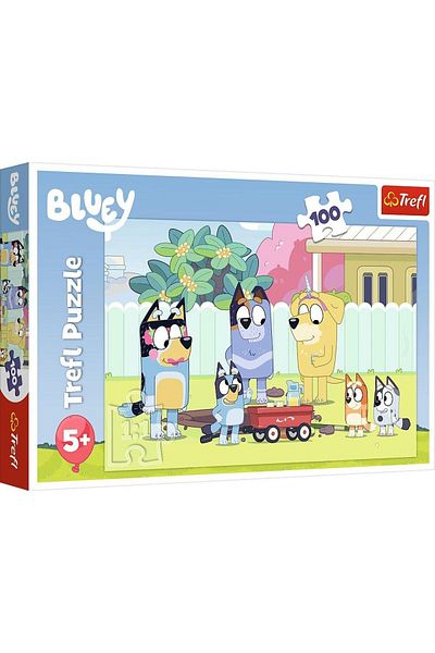 Trefl Trefl Puzzle - Bluey's Wonderful World, 100 pieces