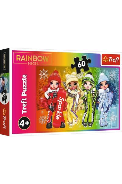 Trefl Trefl Rainbow High Puzzle, Hravé panenky, 60 dílků
