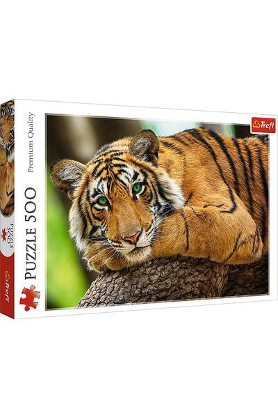 Trefl Trefl Puzzle Portrait of the Tiger, 500 pieces