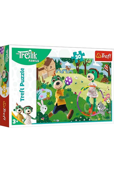 Trefl Trefl Puzzle Trefelik Family Playtime, 30 pieces