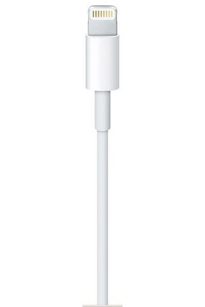 Apple Cablu de date Apple me291zm/a, Lightning, 0.5m (Alb)