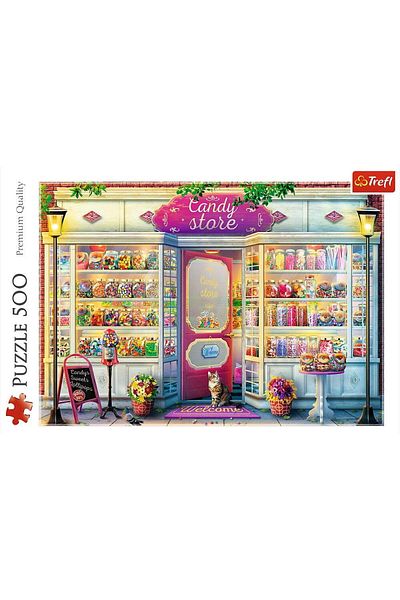 Trefl Trefl Puzzles Candy Shop, 500 pieces