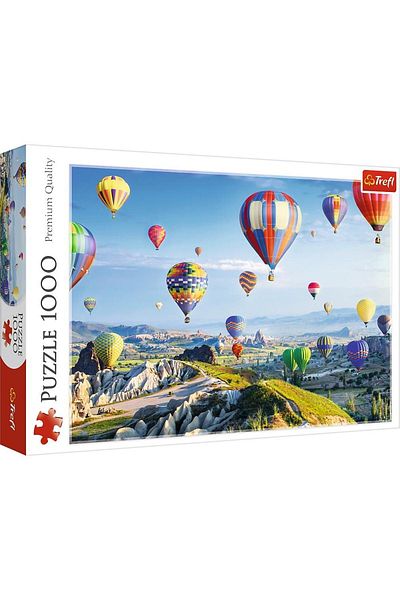 Trefl Puzzle Trefl Cappadoccia baloane cu aer cald, 1000 piese