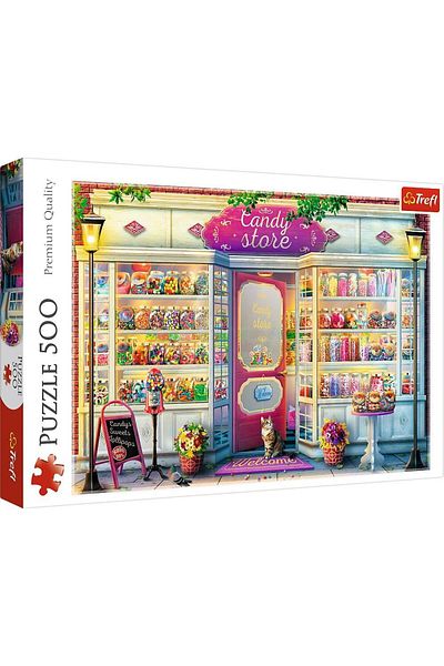 Trefl Trefl Puzzles Candy Shop, 500 pieces