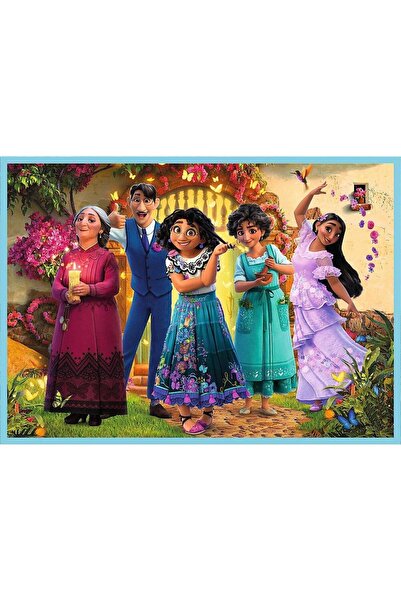 Trefl Παζλ Trefl 4 σε 1 Encanto Μαγικός Κόσμος, 35/48/54/70 τεμάχια