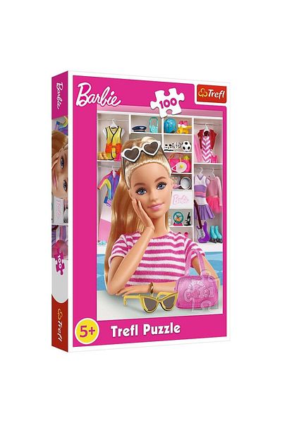 Trefl Trefl Puzzle - Barbie, Let's Meet Barbie, 100 pieces