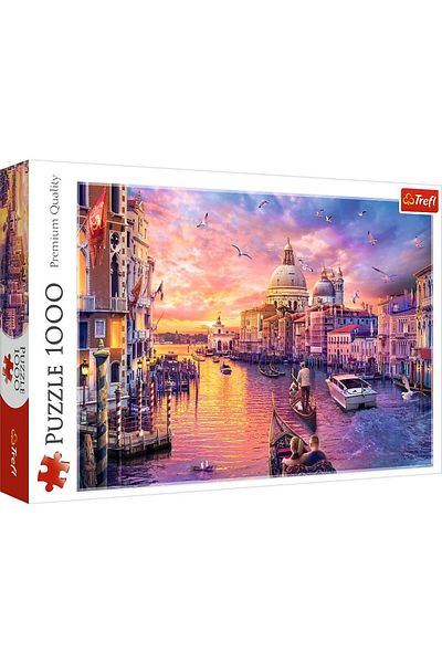 Trefl Puzzle Trefl din 1000 piese - Farmecul Venetiei