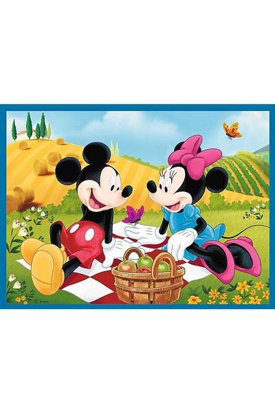 Trefl Set Trefl 2 in 1 Joc Memorie si Puzzle Disney: Eroii Disney