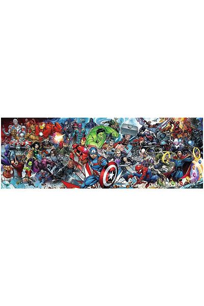 Trefl Trefl Marvel Universe panoramic puzzle, 1000 pieces