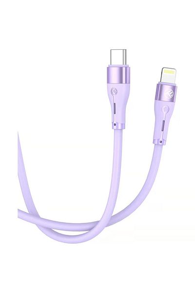 TELLUR Cablu silicon Tellur Type-C to tip Lightning, PD30W, 1m, Mov