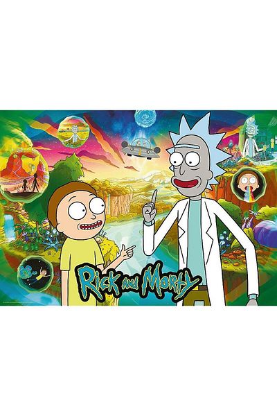 Trefl Puzzle Trefl Premium Plus - Rick Si Morty, 1000 piese