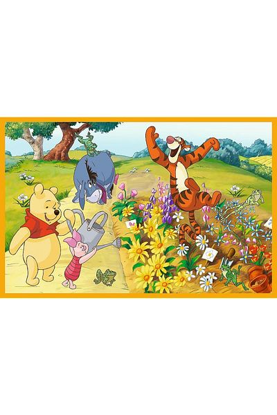 Trefl Trefl 2 x 24 piece children's puzzle - Winnie the Pooh in the garden