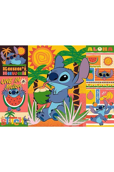 Trefl 500 piece puzzle Stitch on vacation