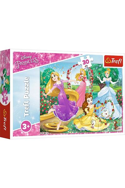 Trefl Trefl Disney Princess Puzzle, In the Palace Garden, 30 pieces