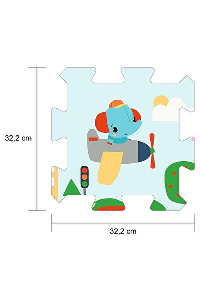 FISHER PRICE Trefl Baby Fisher Price Foam Puzzle: Cute Friends