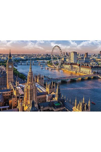 Trefl Puzzle with the image of the Thames River in England 1000 pieces