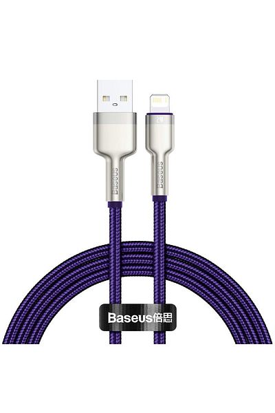 Baseus Data cable Baseus 6953156202269, USB - Lightning, 1 m, Purple