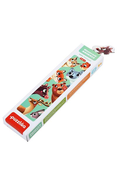 CUBIKA Cubika Puzzle Mountain Animals, 16 pieces