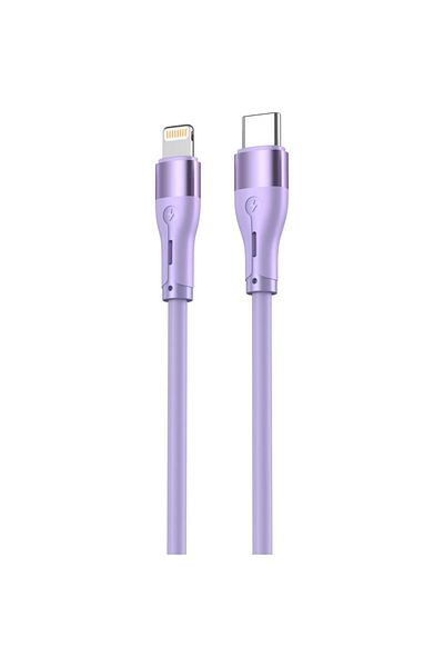 TELLUR Cablu silicon Tellur Type-C to tip Lightning, PD30W, 1m, Mov